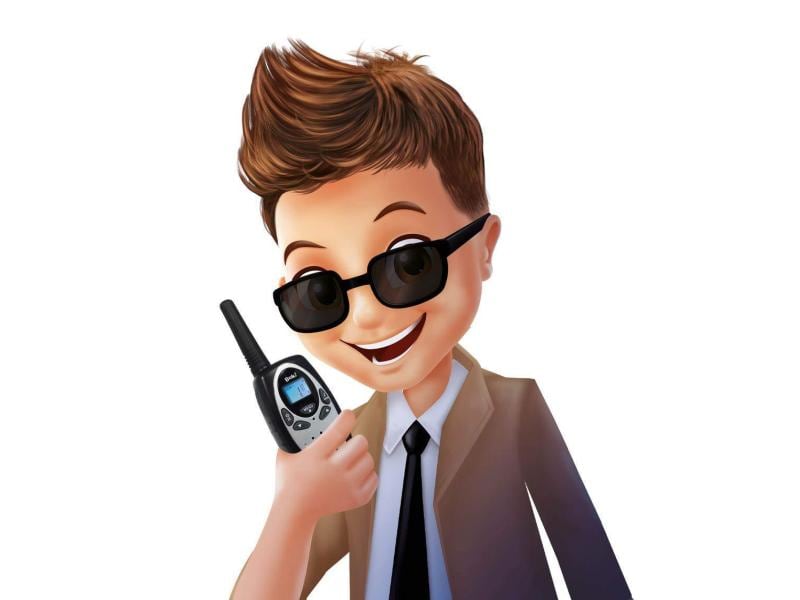 Buki Rettungsdienst Walkie Talkie Aufladbar Walkie Talkie-Set