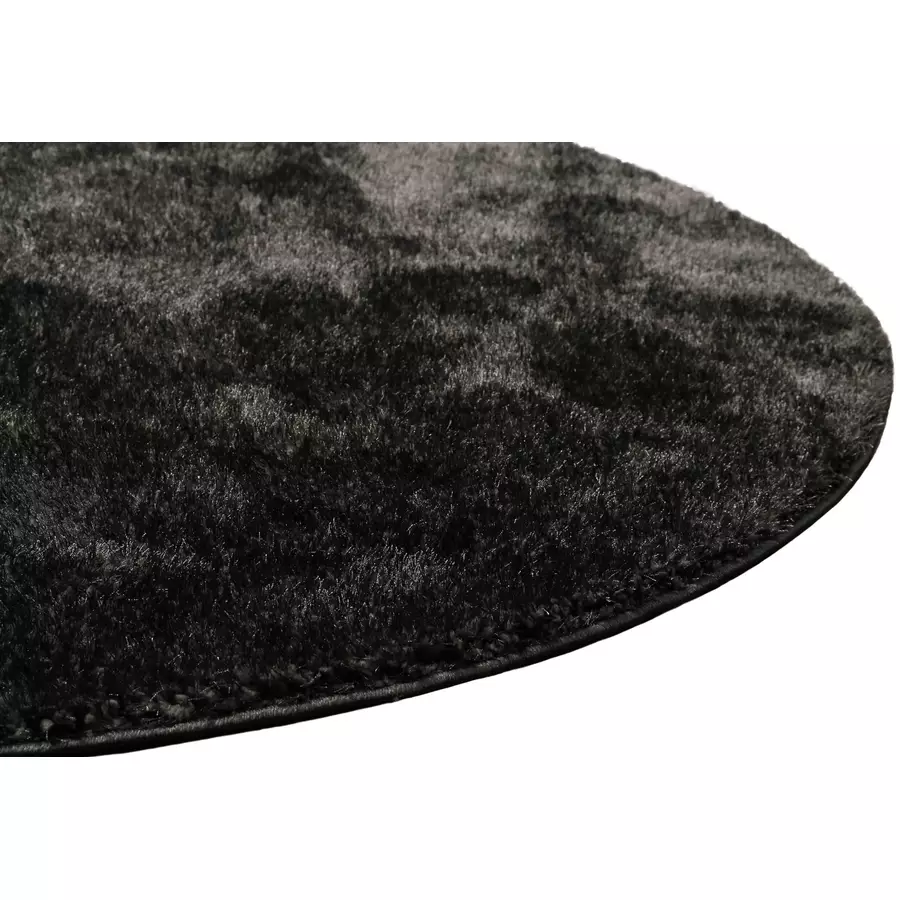 Wecon home basics Hochflorteppich Fanny anthrazit grau