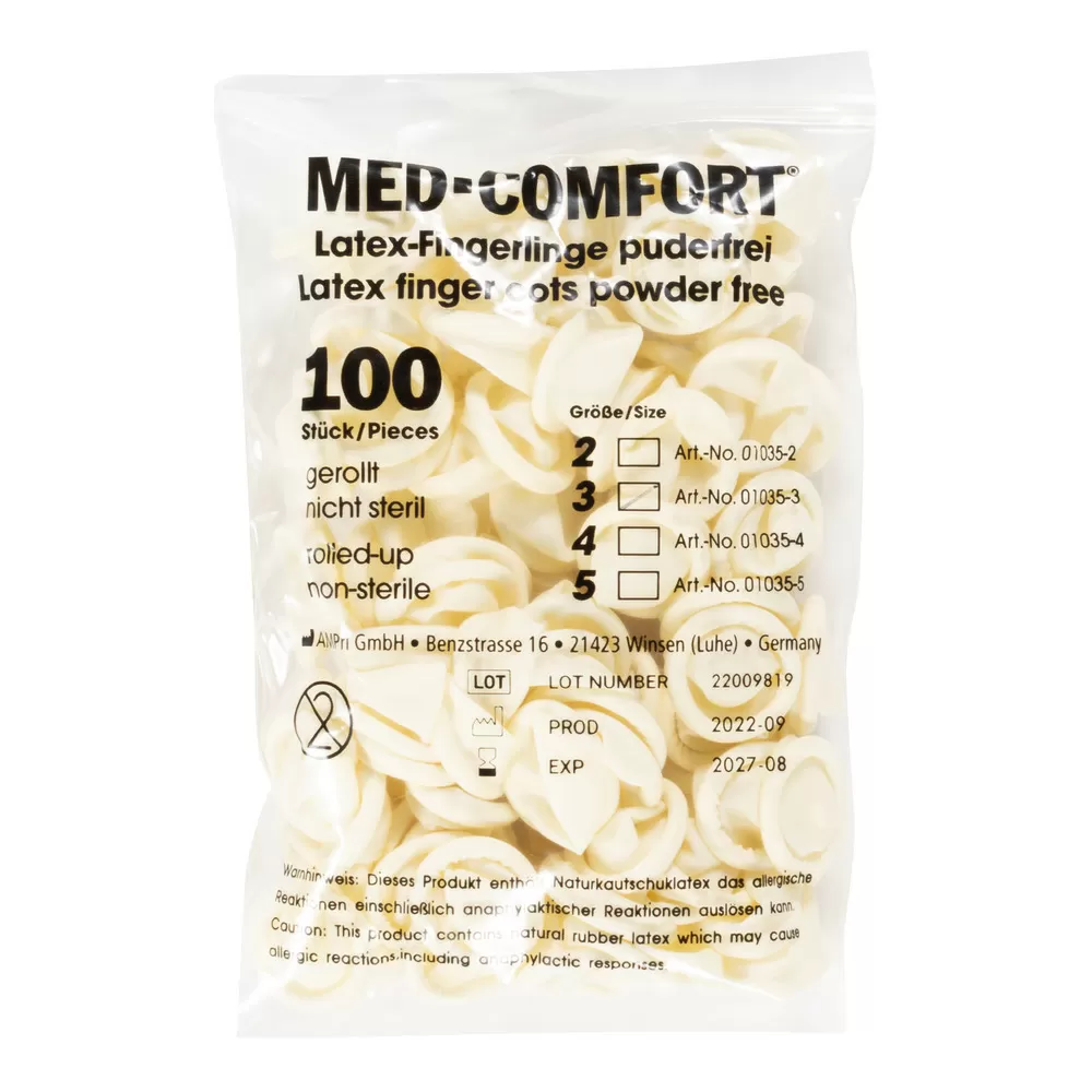 Eksplorationshætte pudderfri - 100 stk