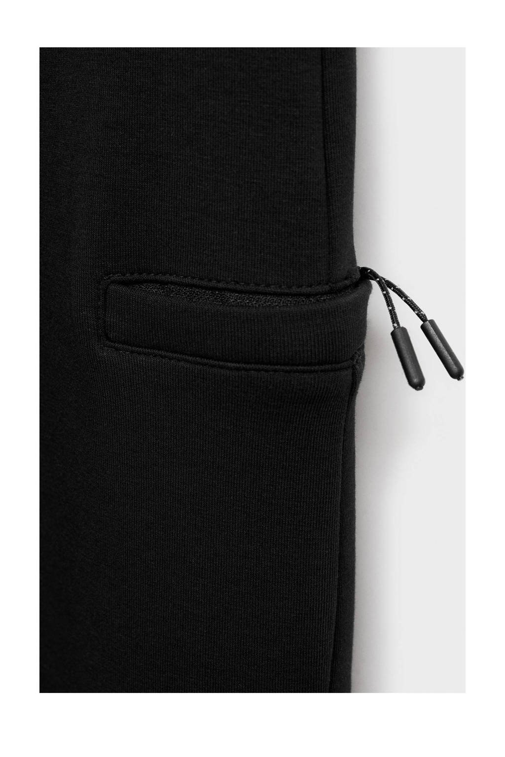 Mango Kids joggingbroek zwart