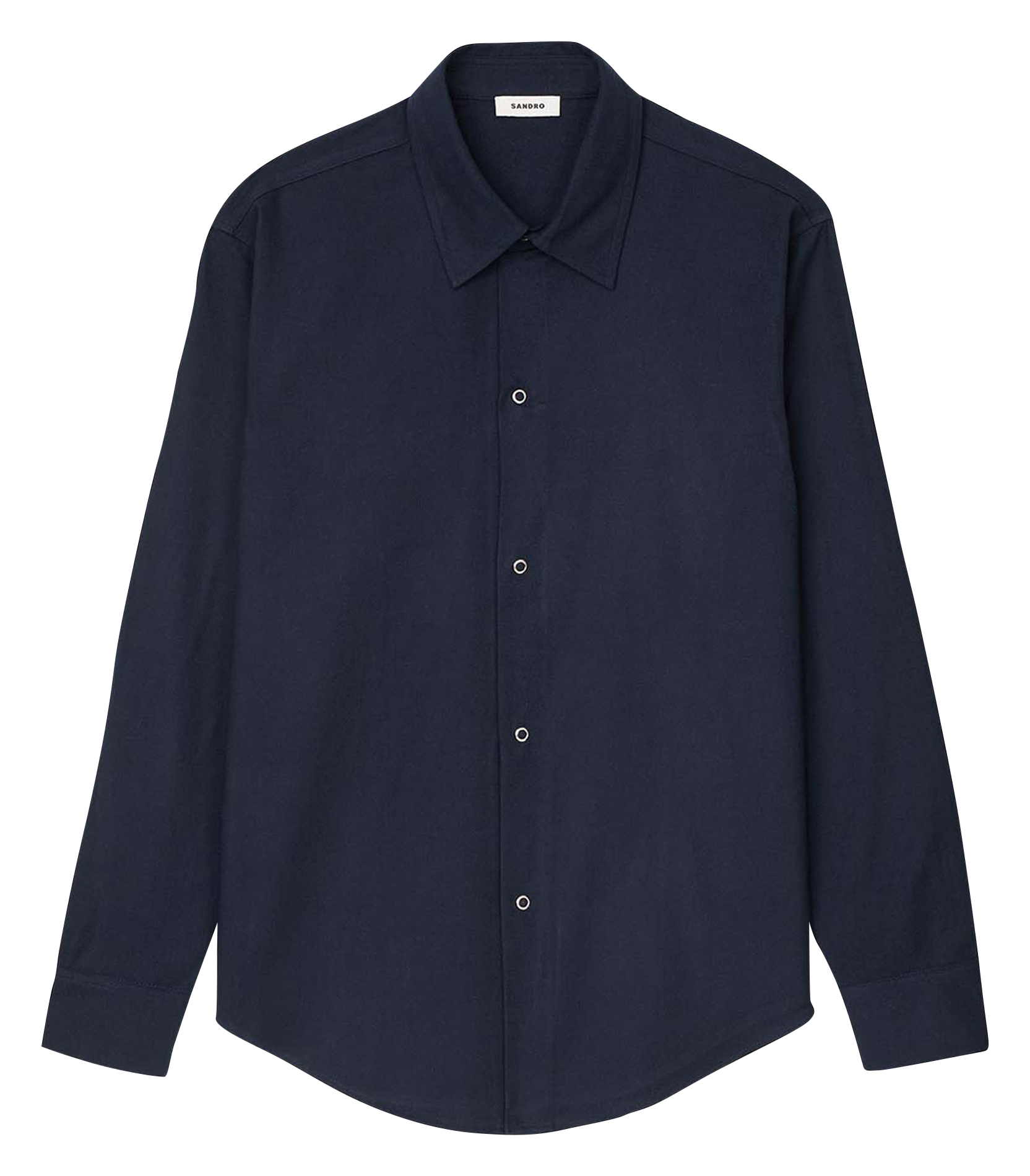 Chemise regular col classique| Bleu