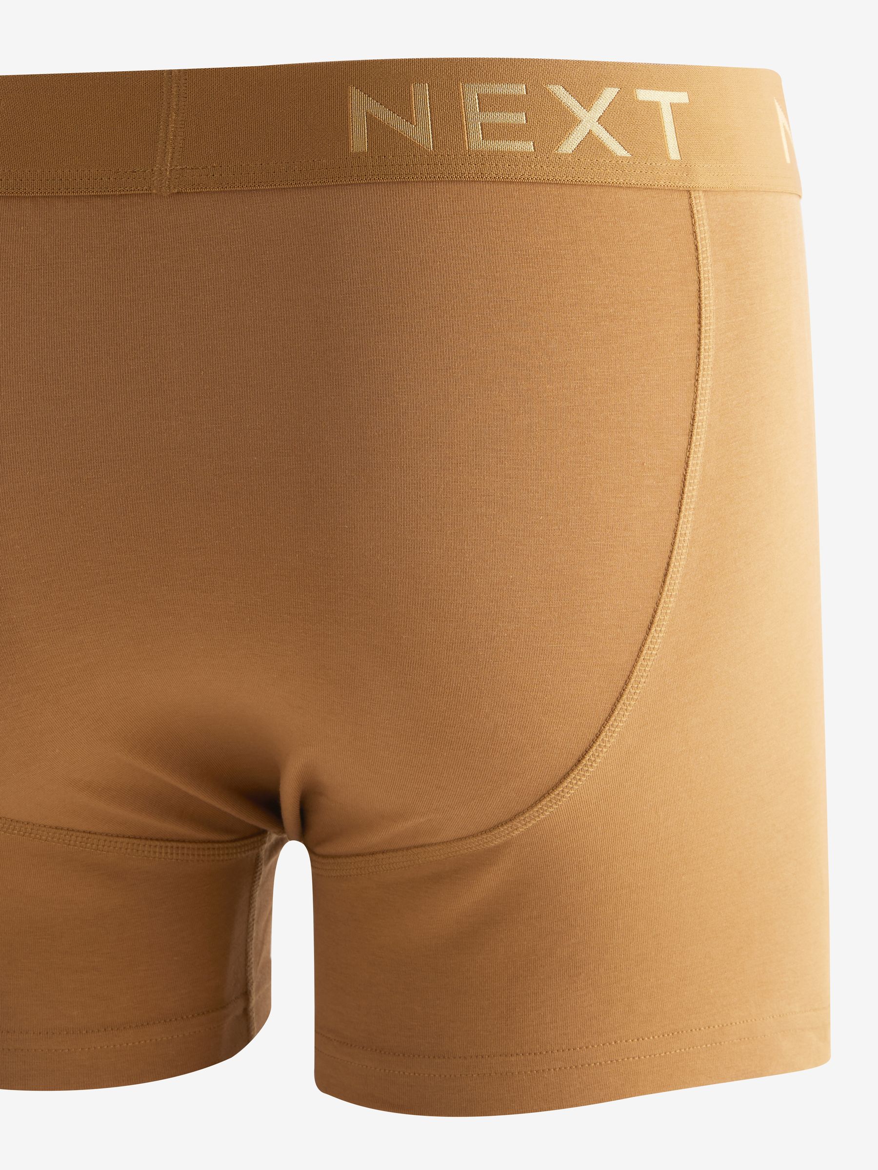 Dieppaars/blauw gouden metallic tailleband - Hipsterboxershort