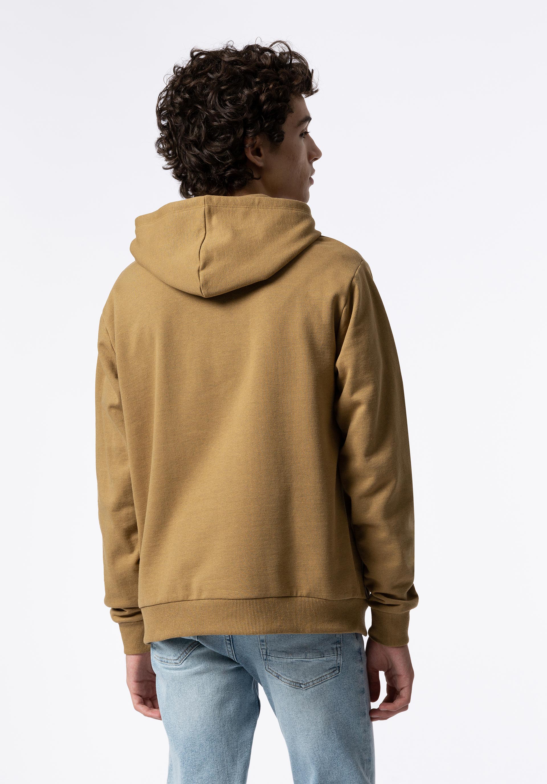Hoodie com Estampado Frontal