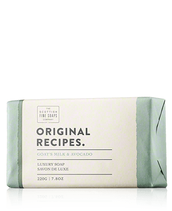 Scottish Fine Soaps Original Recipes. Goat's Milk & Avocado Luxury Soap 220g
