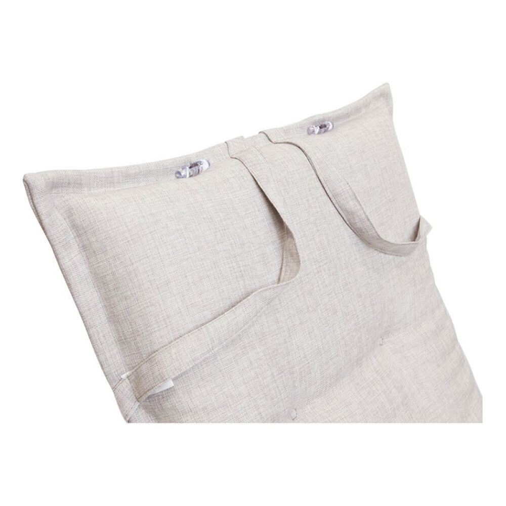 POSISJONSPUTE SUNFUN HIGHBACK PORTLAND LYSEGRÅ 120X52X8CM