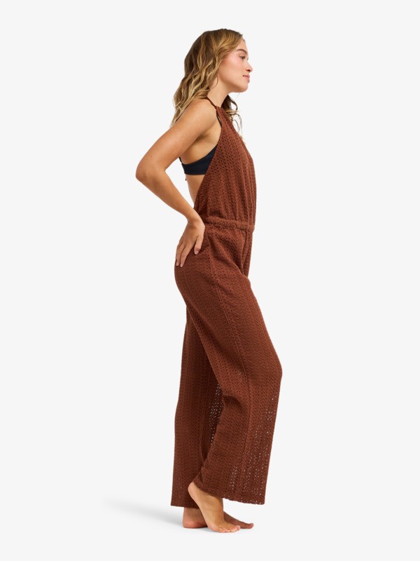 Luna Feeling Combinaison de plage Marron Femme