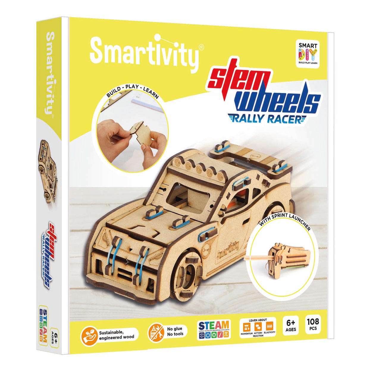 SmartivityWheel Racers - Rally Racers Houten Bouwpakket