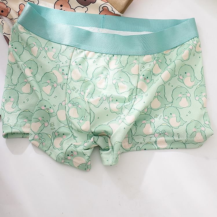 Pancherry - Cartoon Print Boxershorts / Set