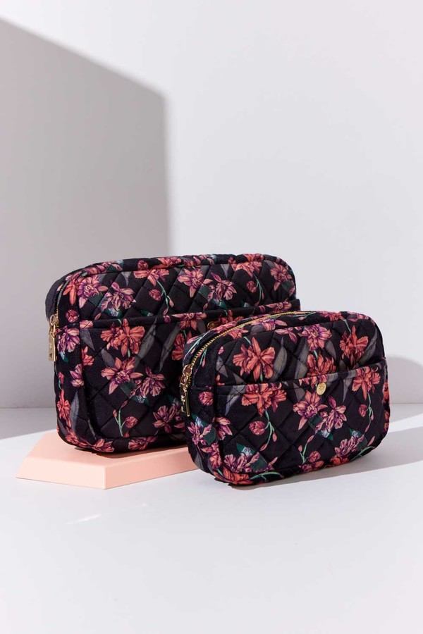 Fan Palm Beauty Bag Flawless Black Large