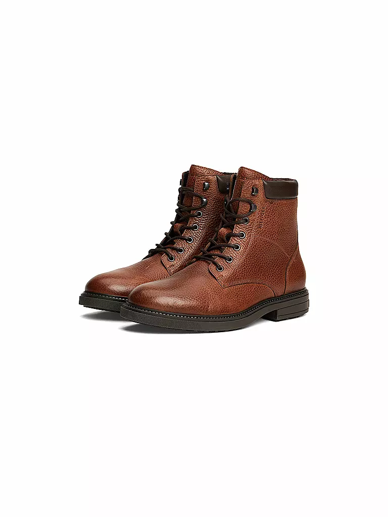 TOMMY HILFIGER Schnürboots braun