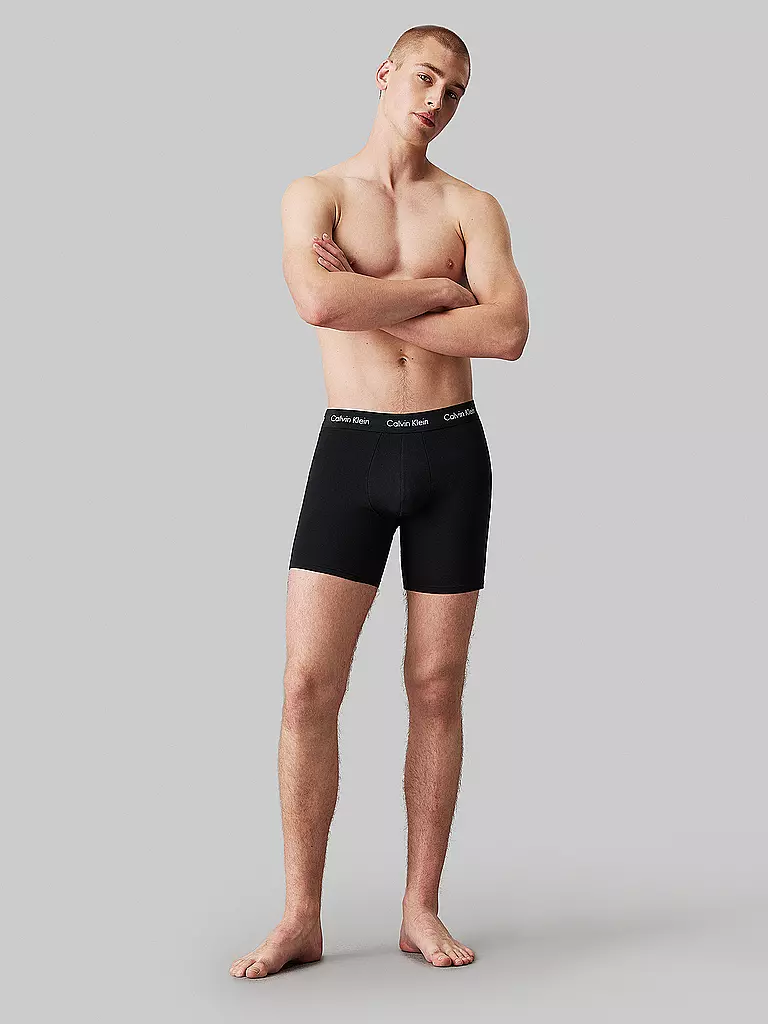 CALVIN KLEIN Pants 3er Pkg. black schwarz