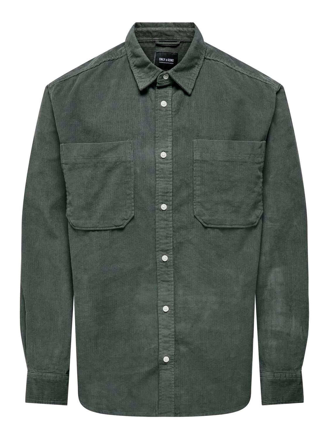 ONSALP Hemd Castor Gray