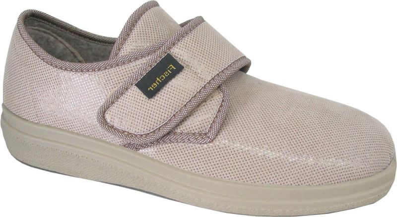 Fischer - 13953 Pantoffels - Beige - Synthetisch