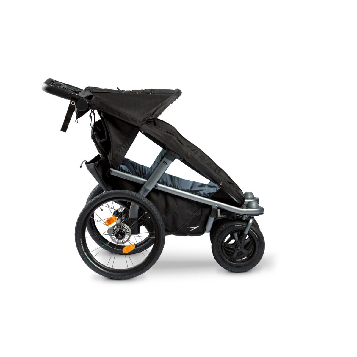 TFK Trends for kids TFK Velo 2 Fahrradanhänger mit Deichsel