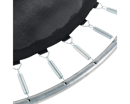 EXIT Silhouette trampoline met veiligheidsnet Ø 427 cm zwart