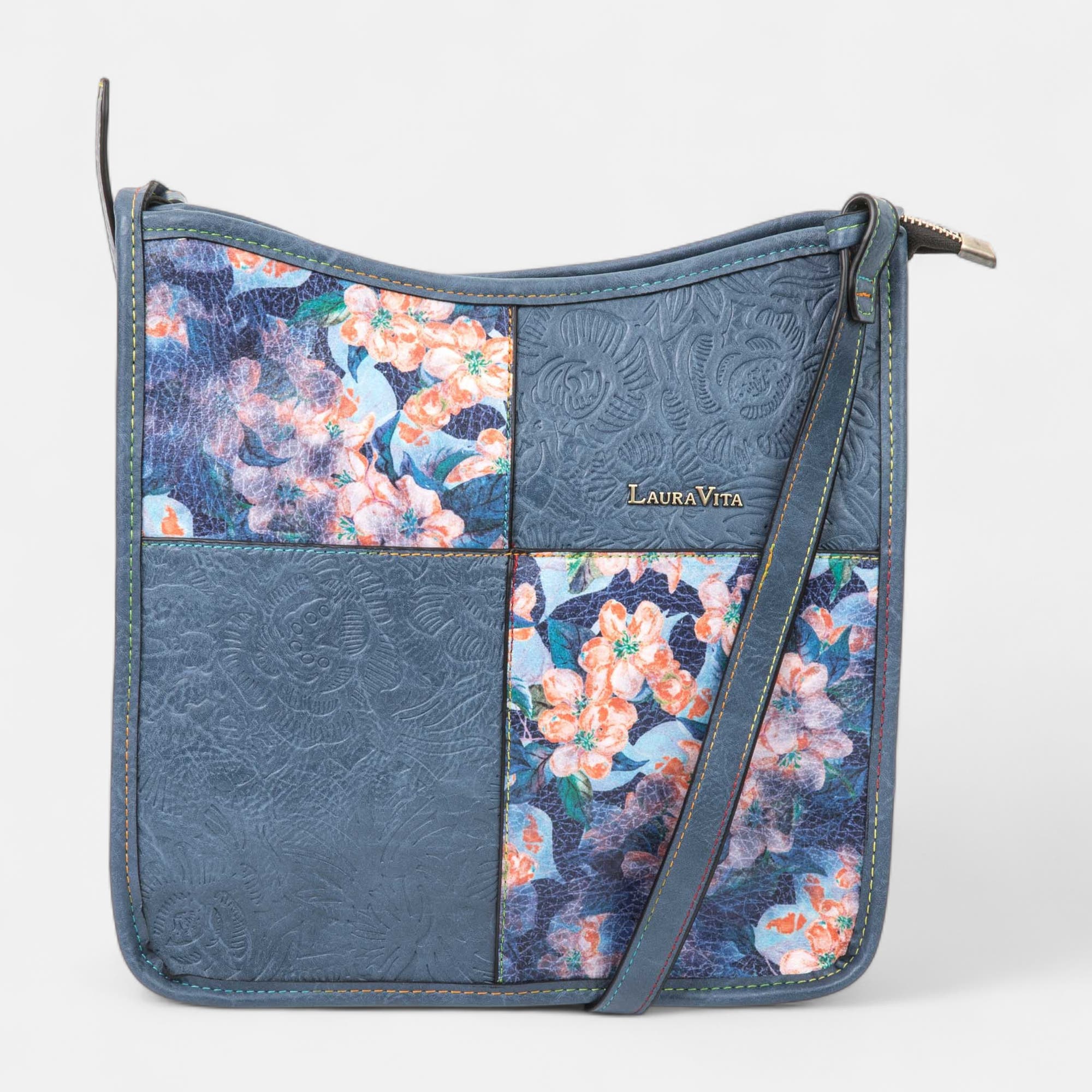 Sac bandoulière bleu