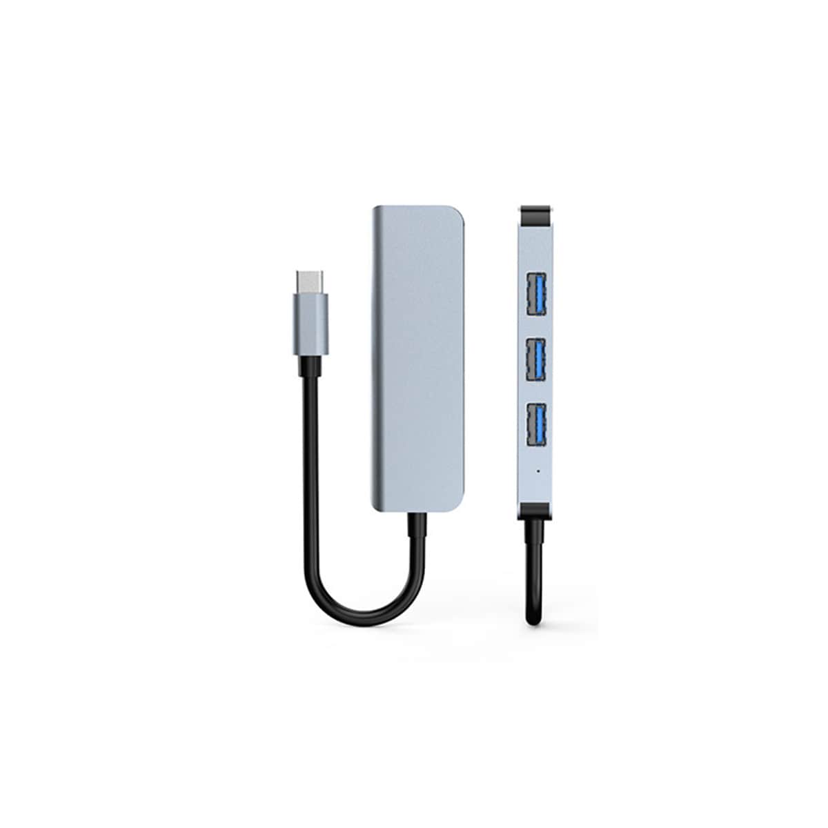 USB-hub med 1 USB3.0-port og 3 USB2.0-porter