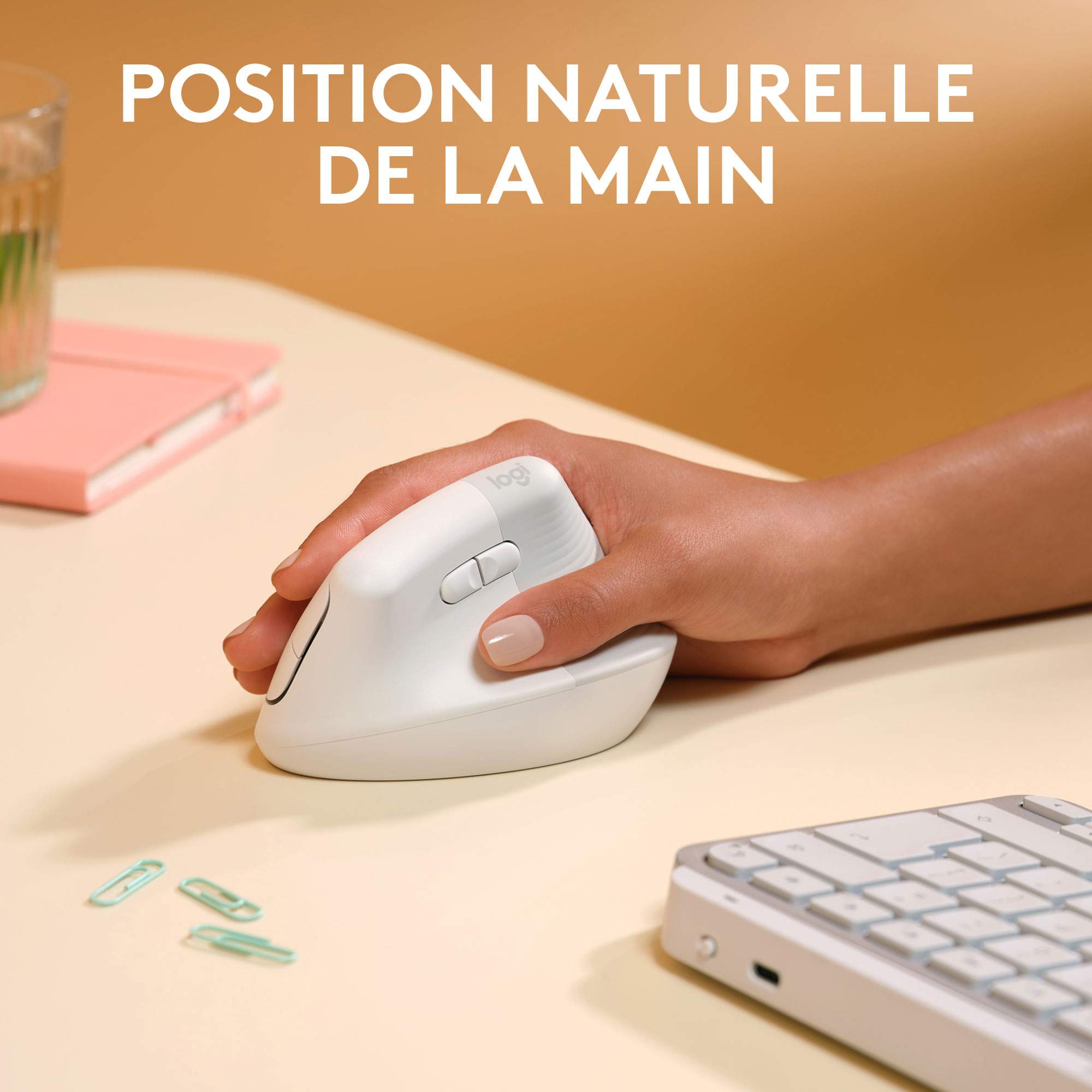 Logitech Lift for Mac (Blanc)