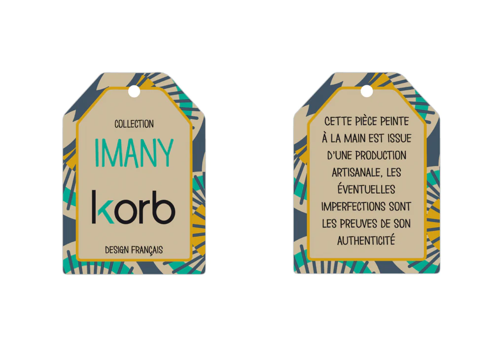 Assiette de présentation Imany 32 cm en grès Amadeus