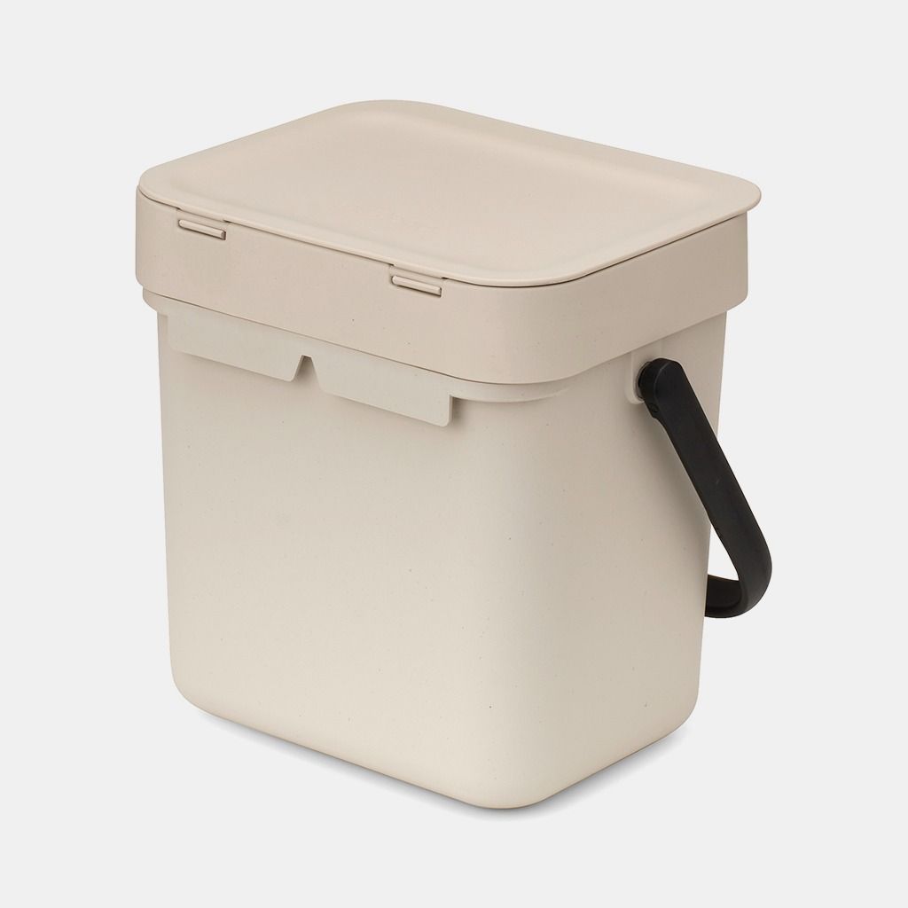 Sort & Go afvalemmer, 3 liter - Soft Beige