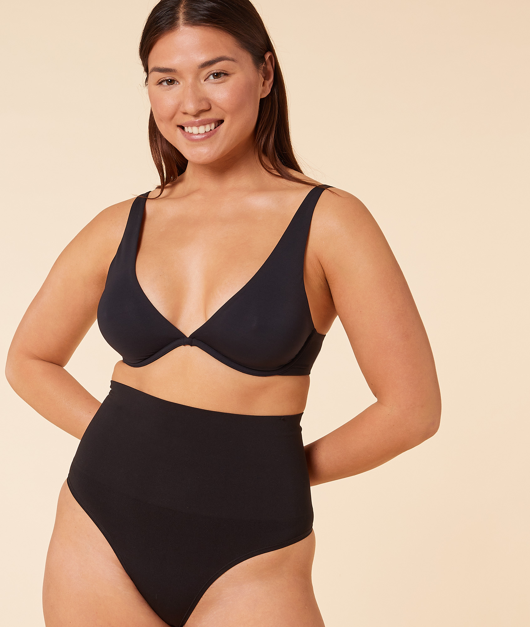 String gainant taille haute - Maintien médium