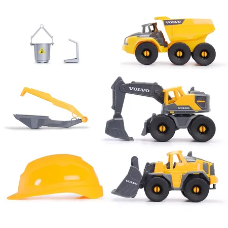 Dickie Toys Volvo Construction Set