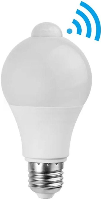 Aigostar - E27 LED Lamp - Sensor - Warm Wit - 450 Lumen - 6 Watt
