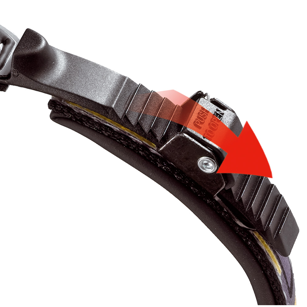 Ferplast collier ergonomique pour chiens ergocomfort c25/60, fermeture à double micro-régulation, rembourrage souple, attache