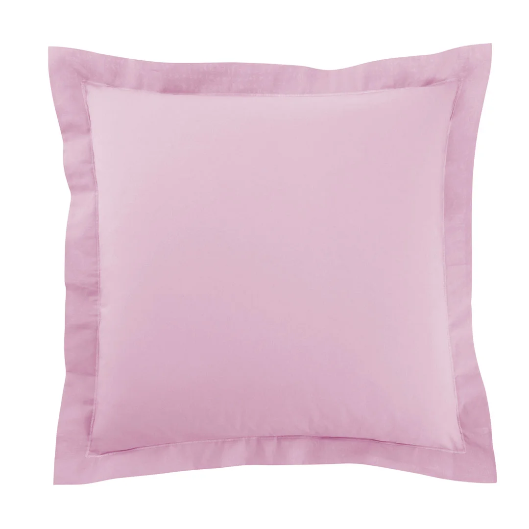 Taie d'oreiller coloris lilas