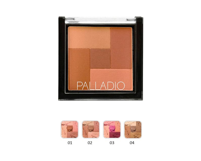 Palladio - Mosaic Powder 2-in-1 Blush Bronzer, 8g