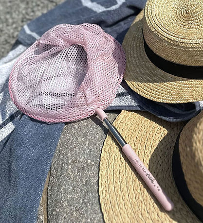 Follow the Duck Net - Telescopic Net - Blåsh Rose