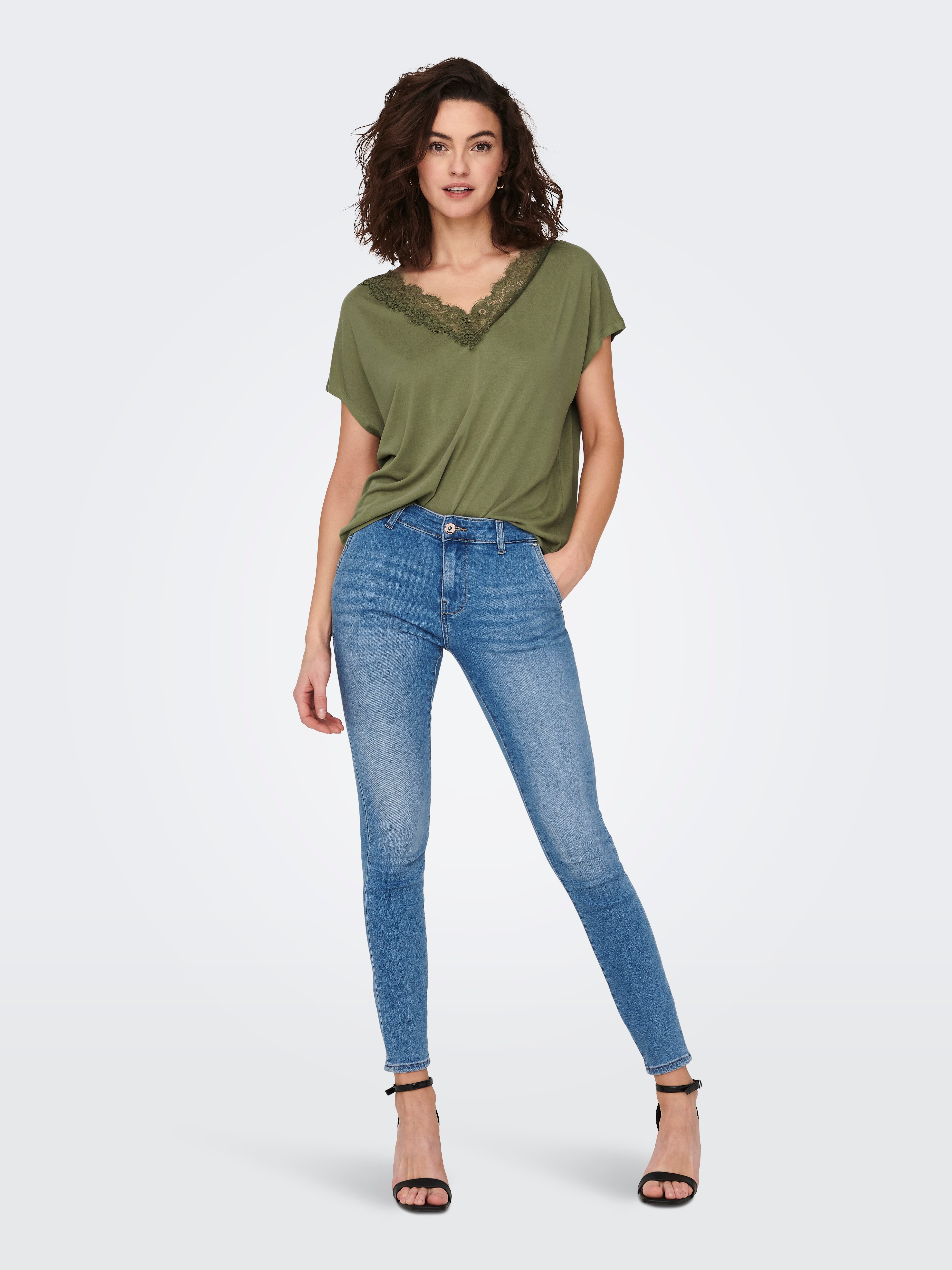ONLFREE Top Martini Olive