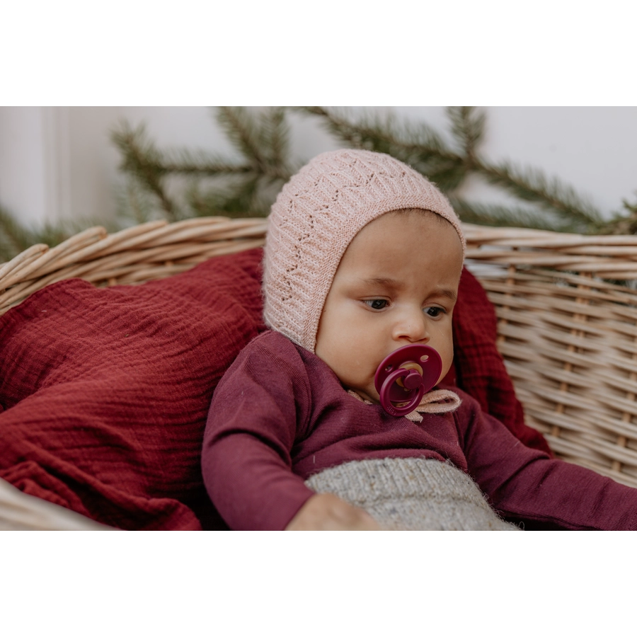 BIBS® Schnuller Colour IvoryRuby 0-6 Monate, 2 Stk.