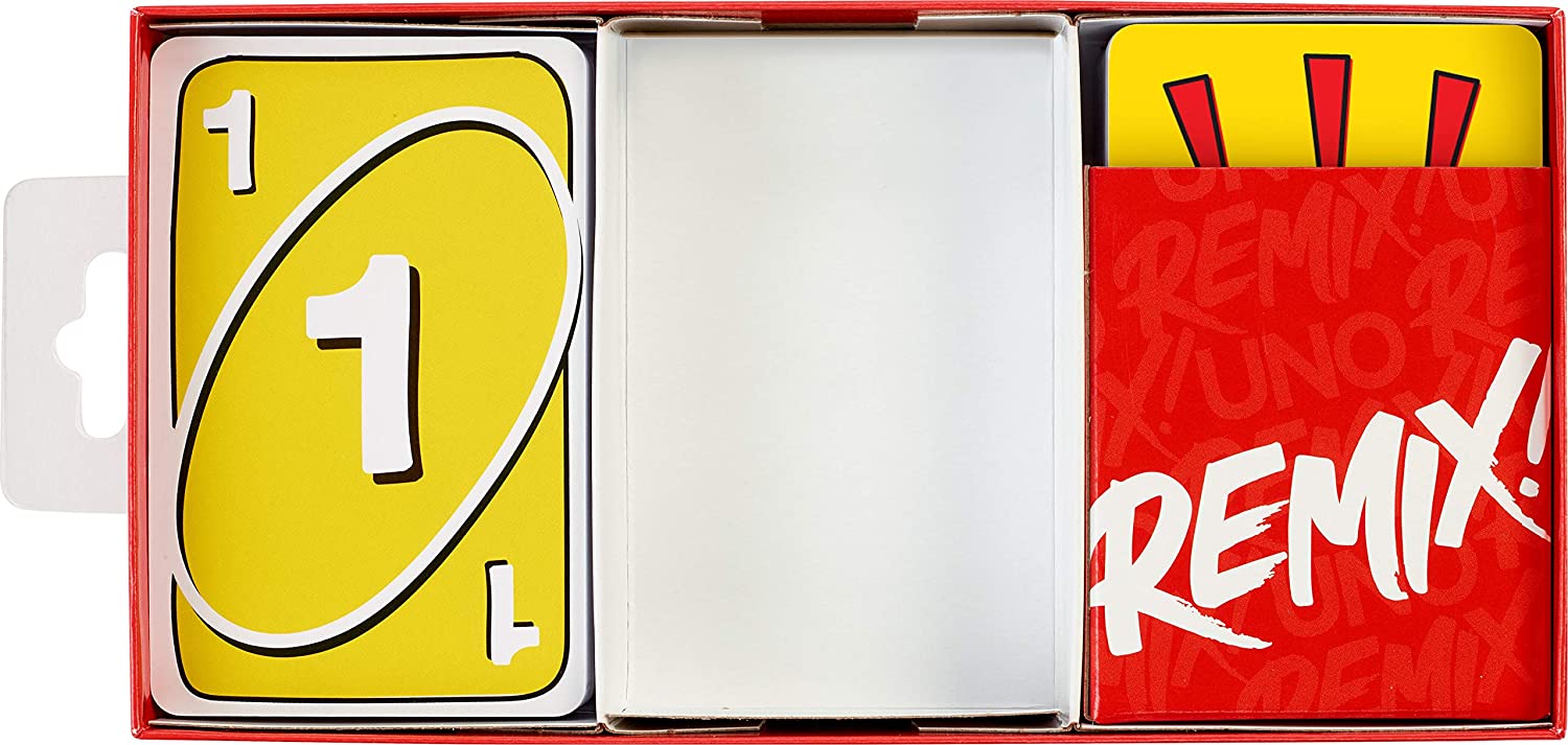 Mattel - UNO Remix Kartenspiel Gesellschaftsspiel