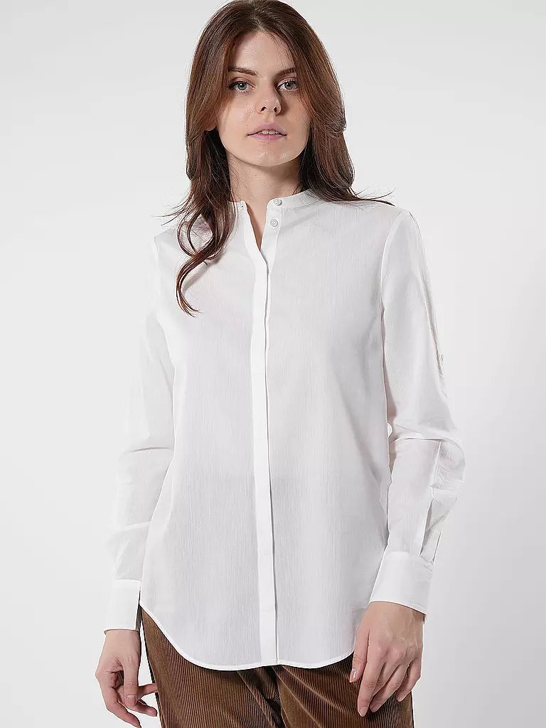 BOSS Blusenshirt C_BEFELIZE_21 weiss