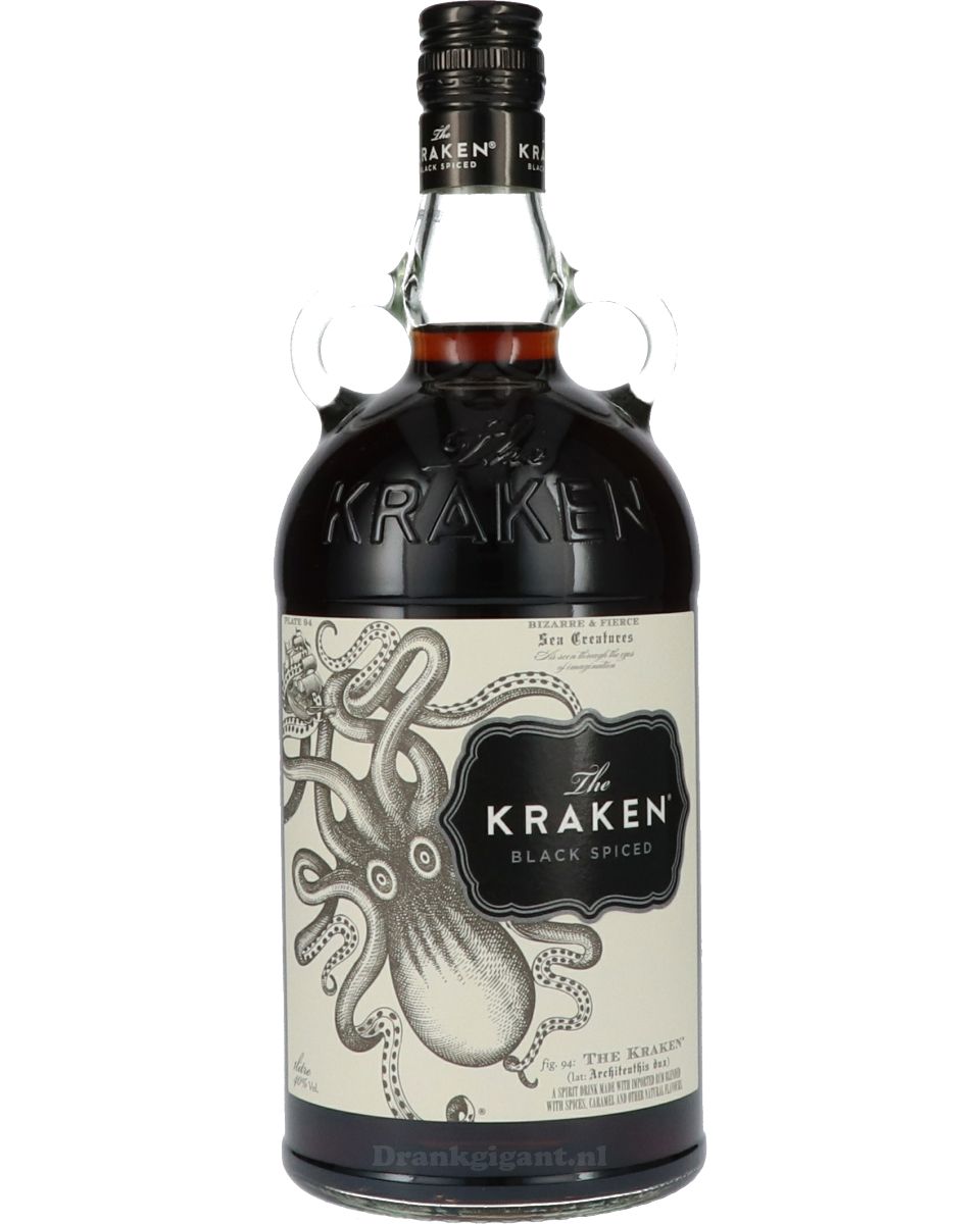 The Kraken Black Spiced Rum 100 cl