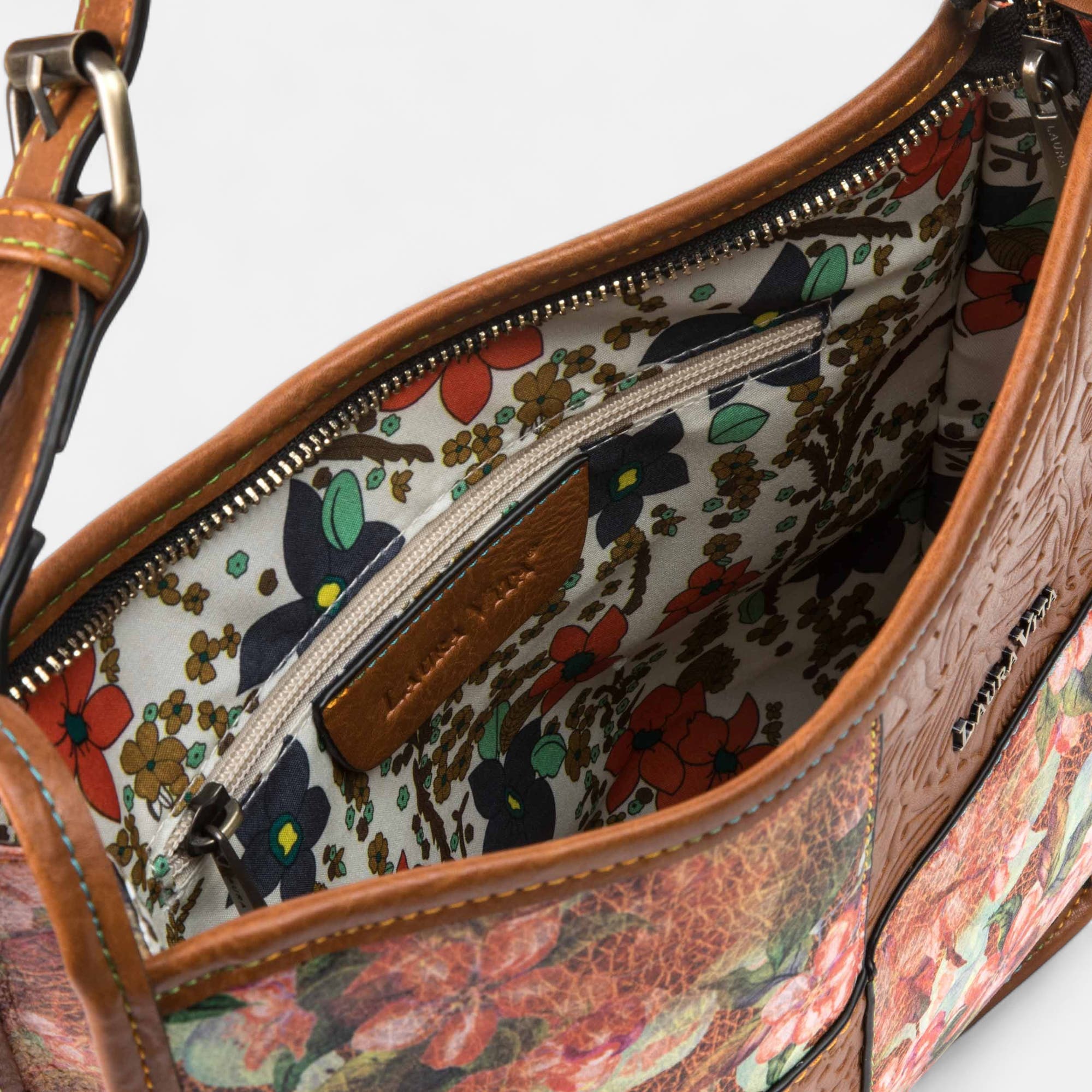 Sac bandoulière cognac