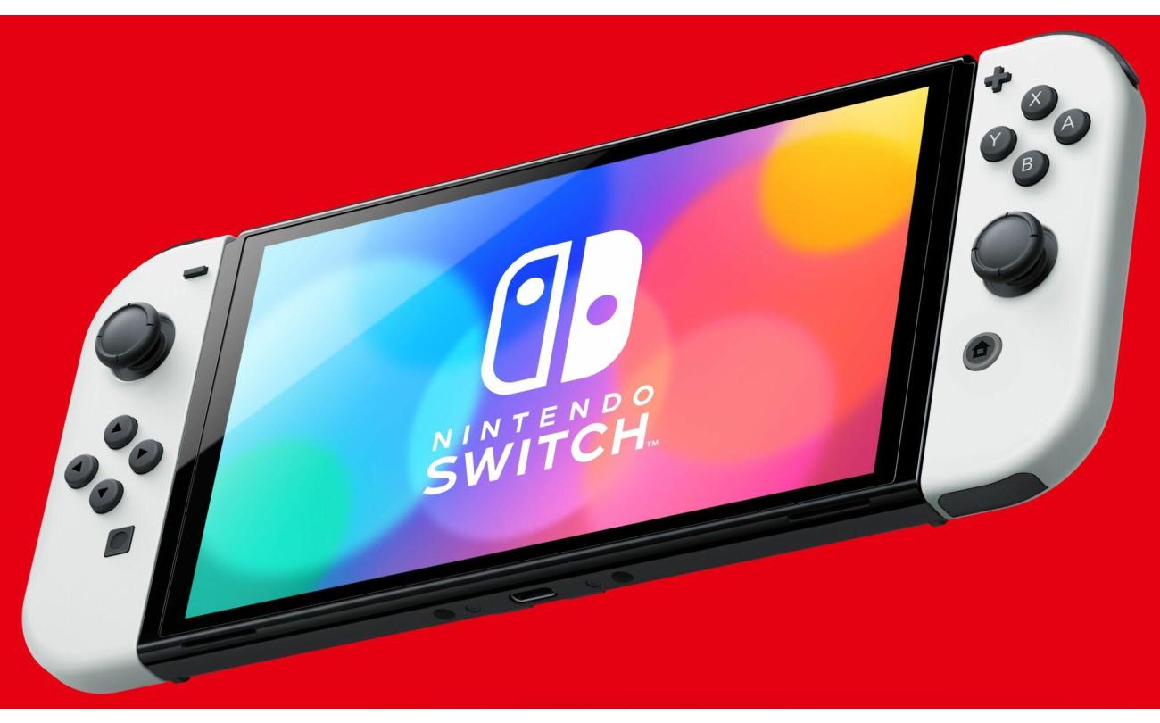 Nintendo Switch Console OLED Wit Mario Kart 8
