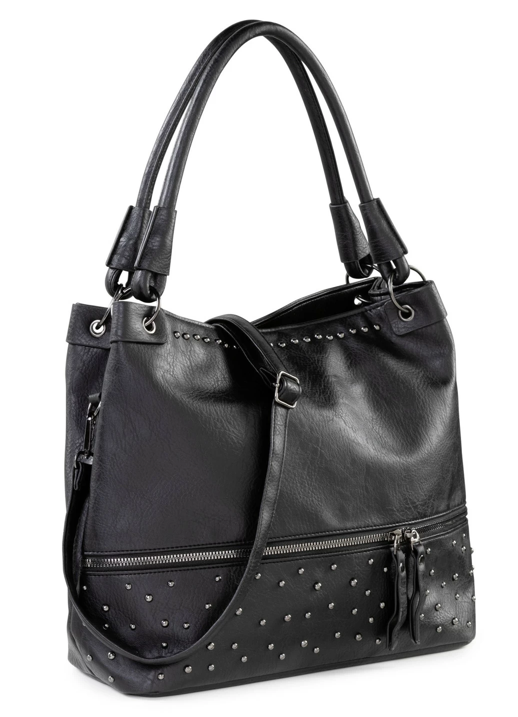 Tasche mit trendigen Ziernieten