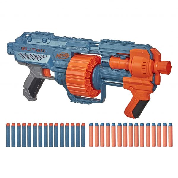 Nerf Elite 2.0 Shockwave Rd-15 Launcher Laranja