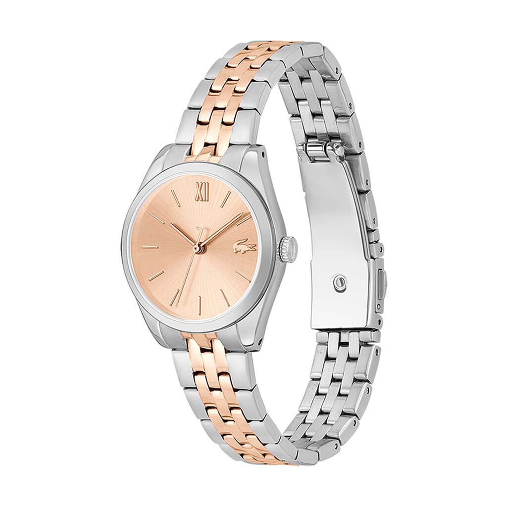 Montre Lacoste Tuilerie Bicolore Doré / Rose