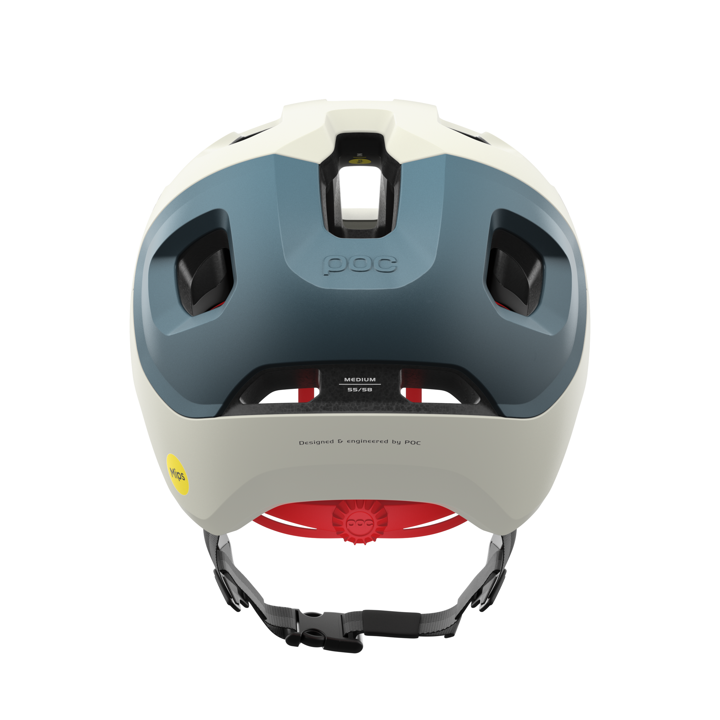 POC Axion MiPS Selentine Off-White/Calcite Blue Matt