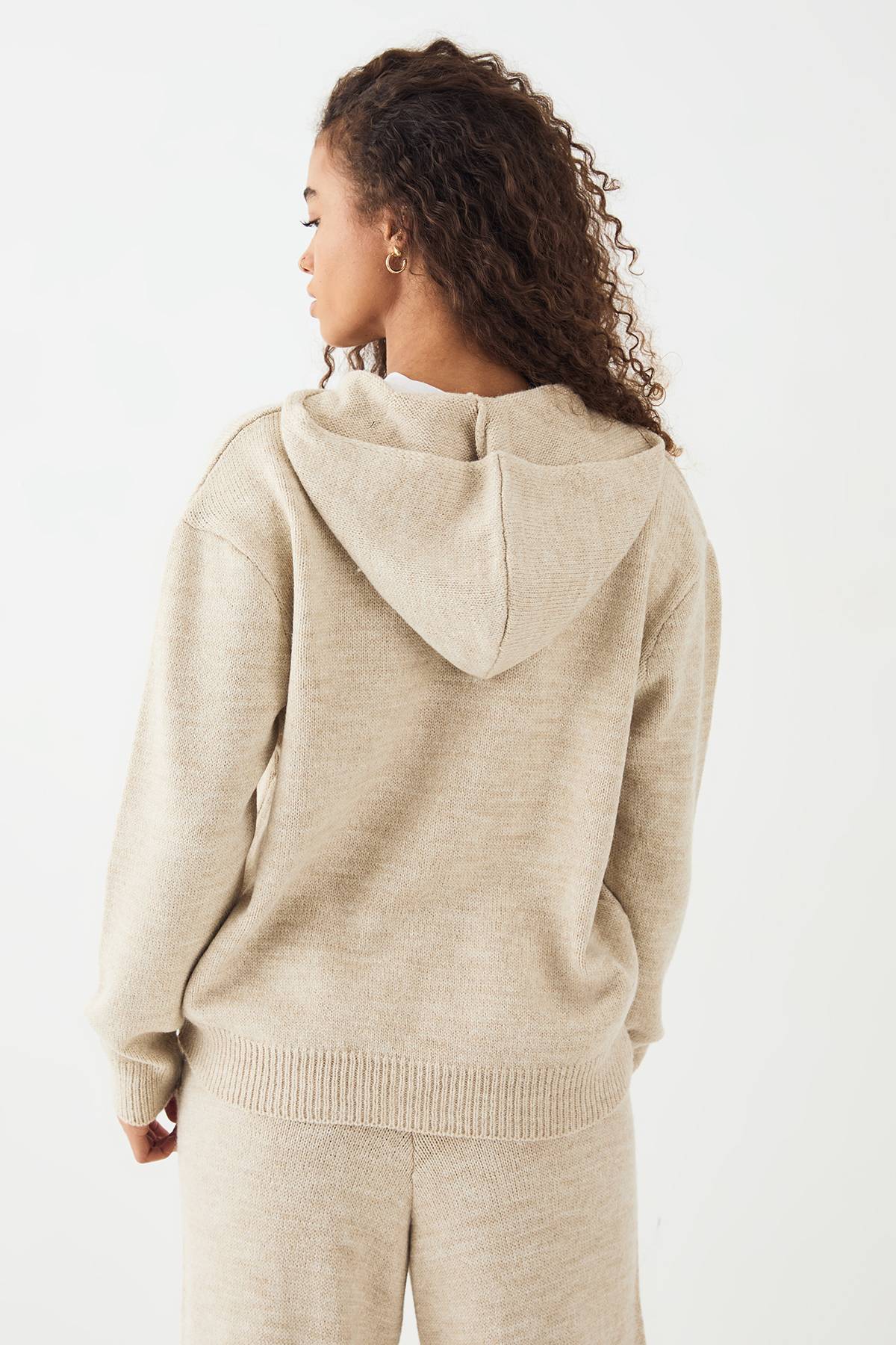 Sweat à Casynthétiqueche Zippé en Maille DSGN Studio