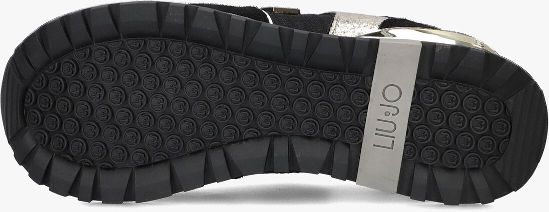 LIU JO zwarte liu jo lage sneakers maxi wonder 20