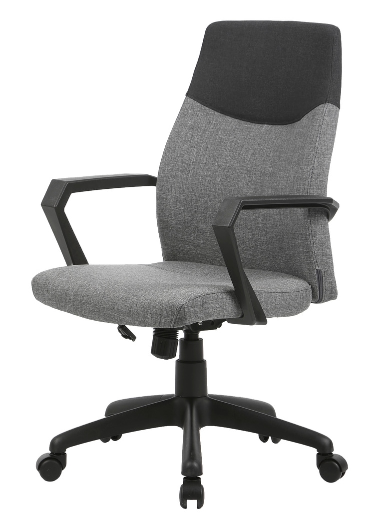 byLIVING Bürostuhl »Edgy« () mit modernem Webstoff in zweifarbiger Optik, bequem, mit Wippmechanik