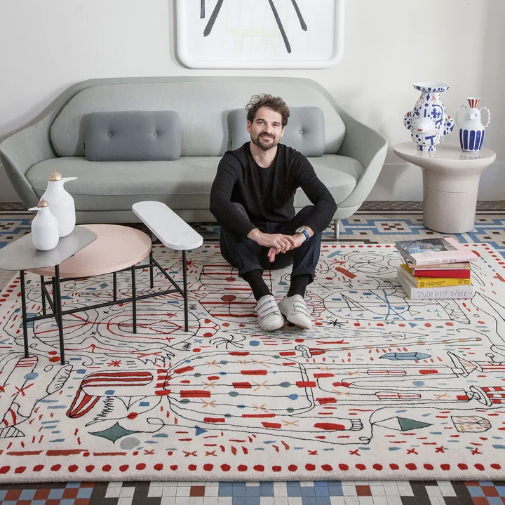 nanimarquina - Hayon x Nani, 170 x 240 cm, mehrfarbig