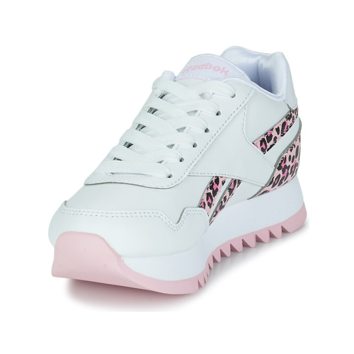Reebok Classic - REEBOK ROYAL CLJOG - Blanc / Léopard