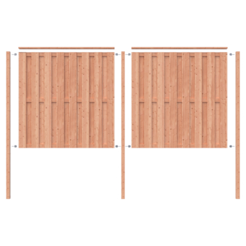 Schutting startpakket Douglas hout 3,8 m lang