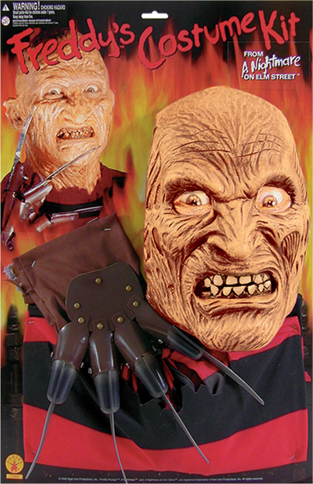 Freddy Krueger Kostume - Udklædningssæt - Rubies