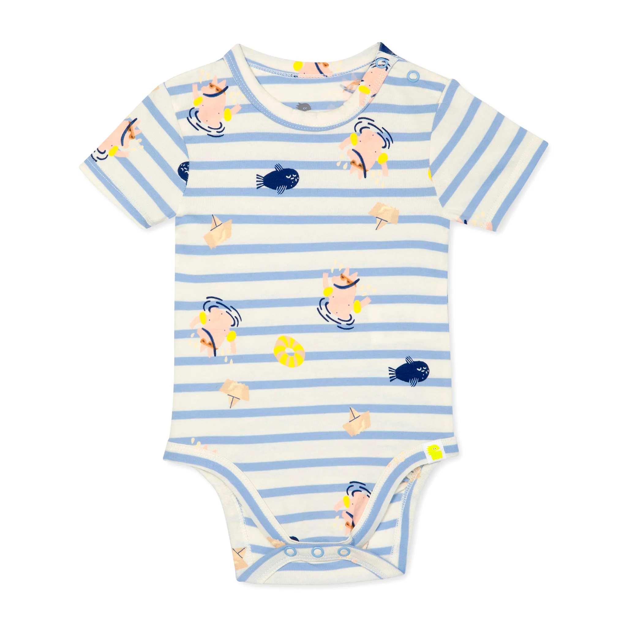 Rise Little Earthling Cache-Couche Rayé 0-24mois